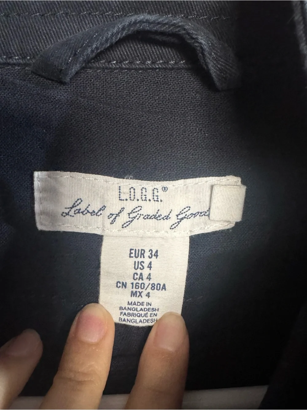 Women's Navy Utility Jacket